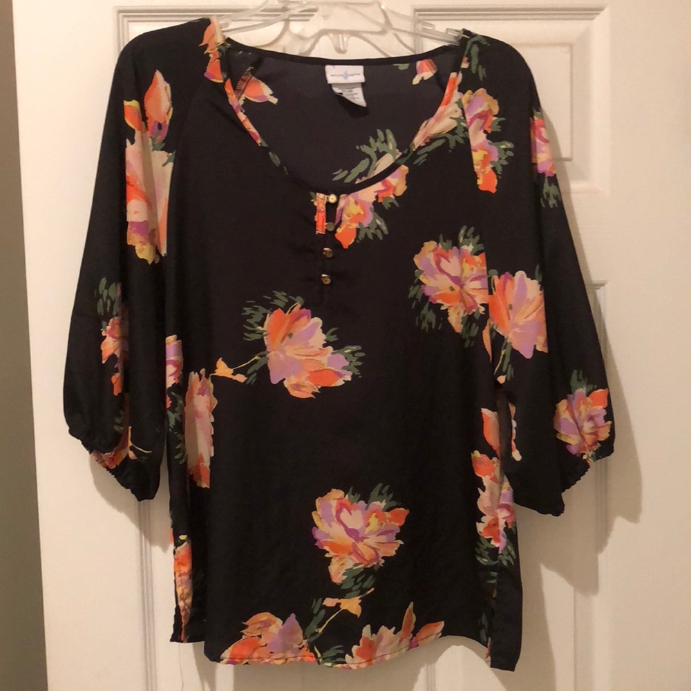 Flowered blouse